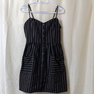 Black and brown dress